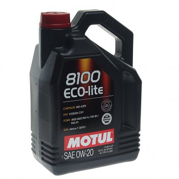 6 749 р. Масло моторное 8100 ECO-LITE 0W20 синт.4л MOTUL MOTUL 108535  с доставкой в г. Майкоп. Увеличить фотографию 1