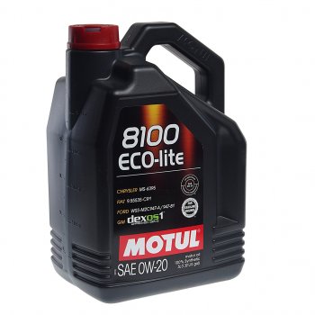 7 399 р. Масло моторное 8100 ECO-LITE 0W20 синт.5л MOTUL MOTUL 108536  с доставкой в г. Майкоп. Увеличить фотографию 1