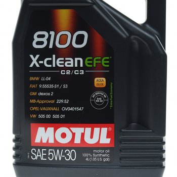 5 949 р. Масло моторное 8100 X-CLEAN EFE 5W30 синт.4л MOTUL MOTUL 109171  с доставкой в г. Майкоп. Увеличить фотографию 2
