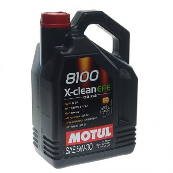 5 949 р. Масло моторное 8100 X-CLEAN EFE 5W30 синт.4л MOTUL MOTUL 109171  с доставкой в г. Майкоп. Увеличить фотографию 1