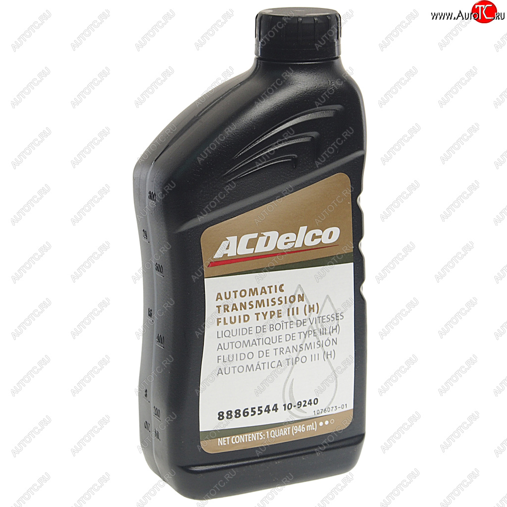 1 089 р. Масло трансмиссионное ATF TYPE-III H 0.946л ACDELCO ACDELCO 10-9240  с доставкой в г. Майкоп