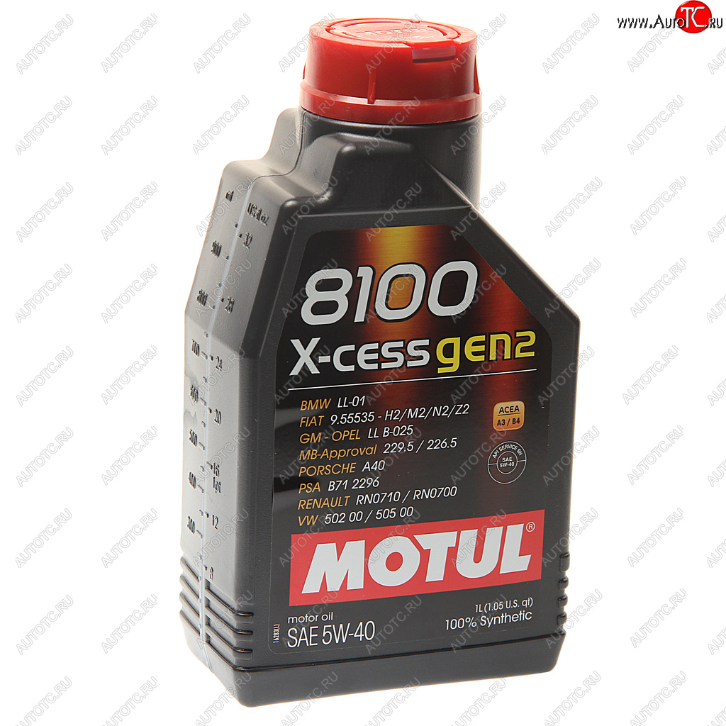1 469 р. Масло моторное 8100 X-CESS GEN2 5W40 синт.1л MOTUL MOTUL 109774  с доставкой в г. Майкоп
