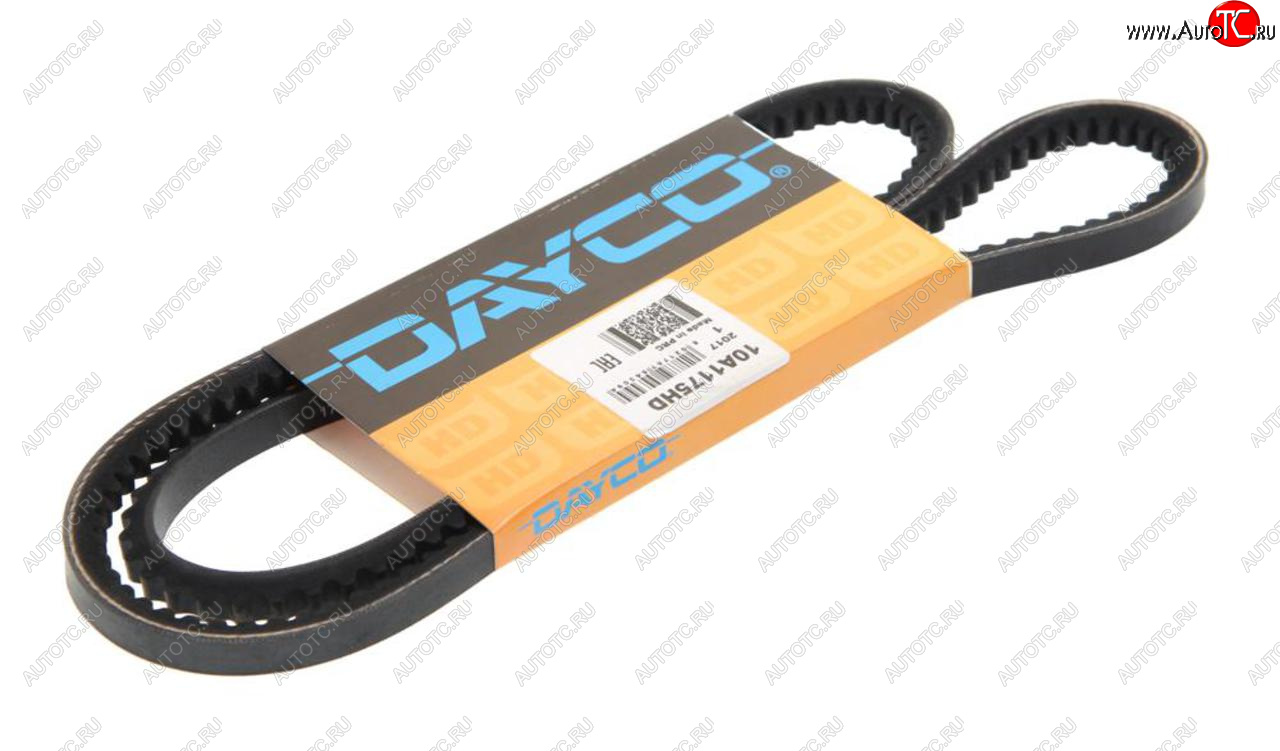 449 р. Ремень приводной клиновой 10х1175 DAYCO DAYCO 10a1175hd DAYCO 10a1175hd  с доставкой в г. Майкоп