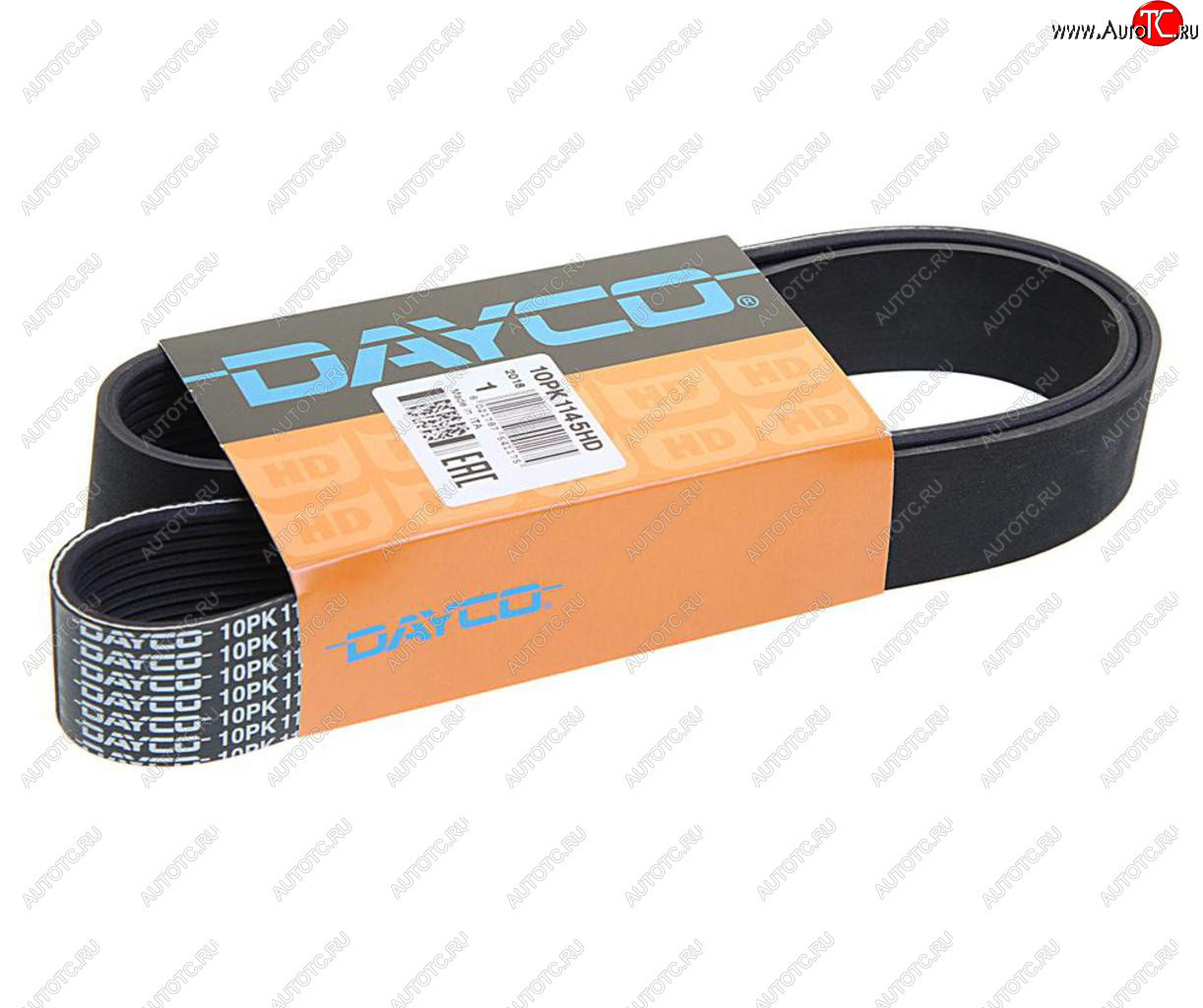 1 399 р. Ремень приводной поликлиновой 10PK1145 DAYCO DAYCO 10pk1145hd  с доставкой в г. Майкоп