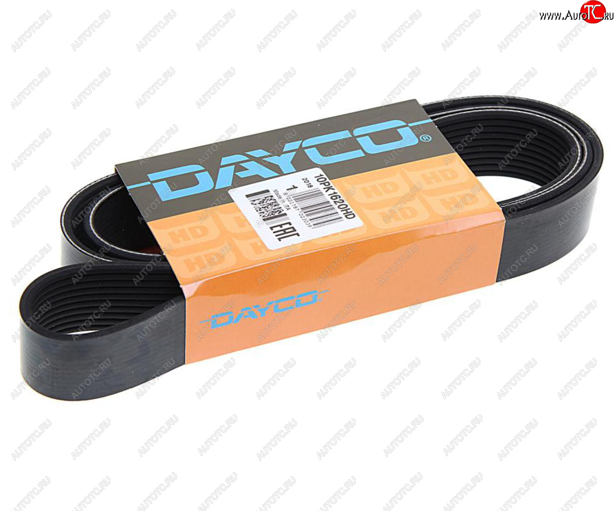 2 469 р. Ремень приводной поликлиновой 10PK1620HD DAYCO DAYCO 10pk1620hd  с доставкой в г. Майкоп