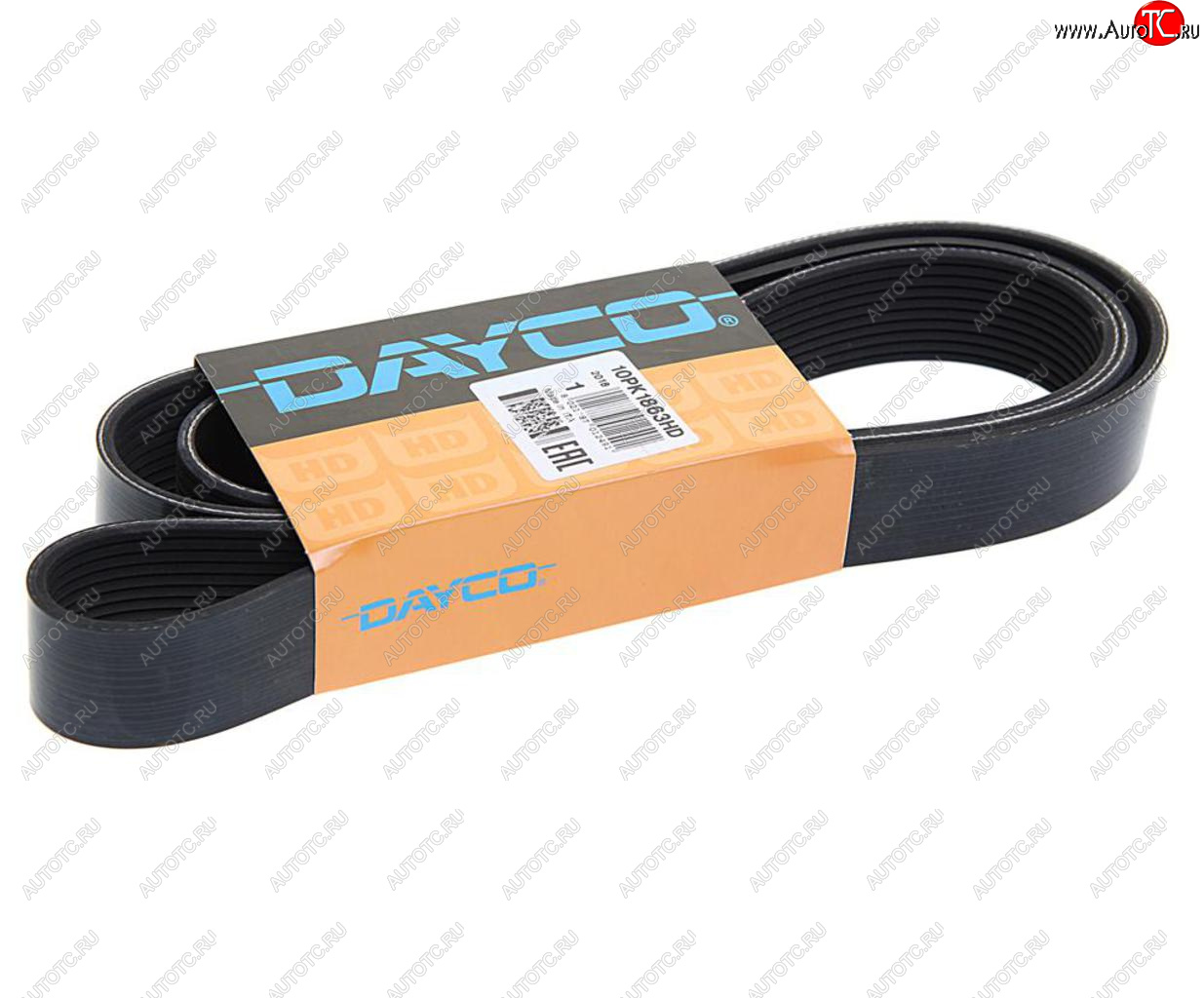 3 399 р. Ремень приводной поликлиновой 10PK1863HD DAYCO DAYCO 10pk1863hd  с доставкой в г. Майкоп