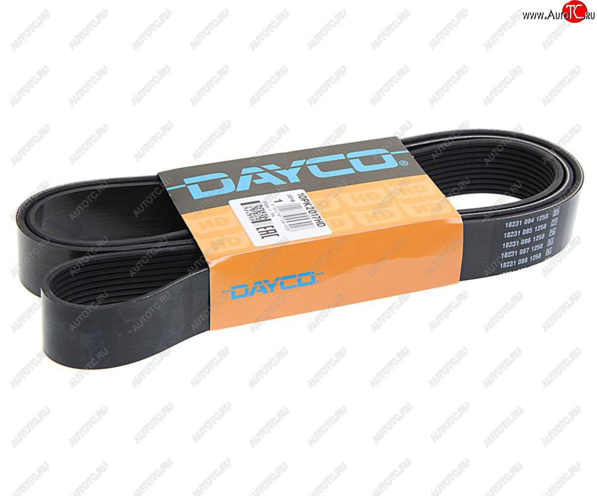 3 799 р. Ремень приводной поликлиновой 10PK2017HD DAYCO DAYCO 10pk2017hd  с доставкой в г. Майкоп