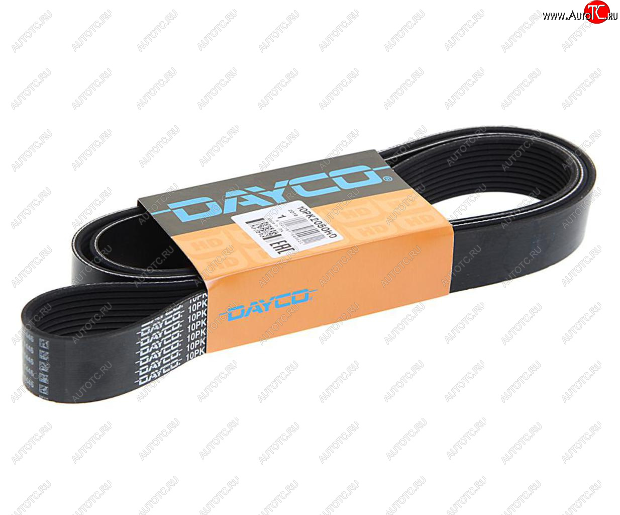 2 899 р. Ремень приводной поликлиновой 10PK2050HD DAYCO DAYCO 10pk2050hd  с доставкой в г. Майкоп