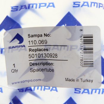 299 р. Палец RVI PREMIUM кронштейна кабины металлический (16х28х85) SAMPA SAMPA 110.069  с доставкой в г. Майкоп. Увеличить фотографию 2