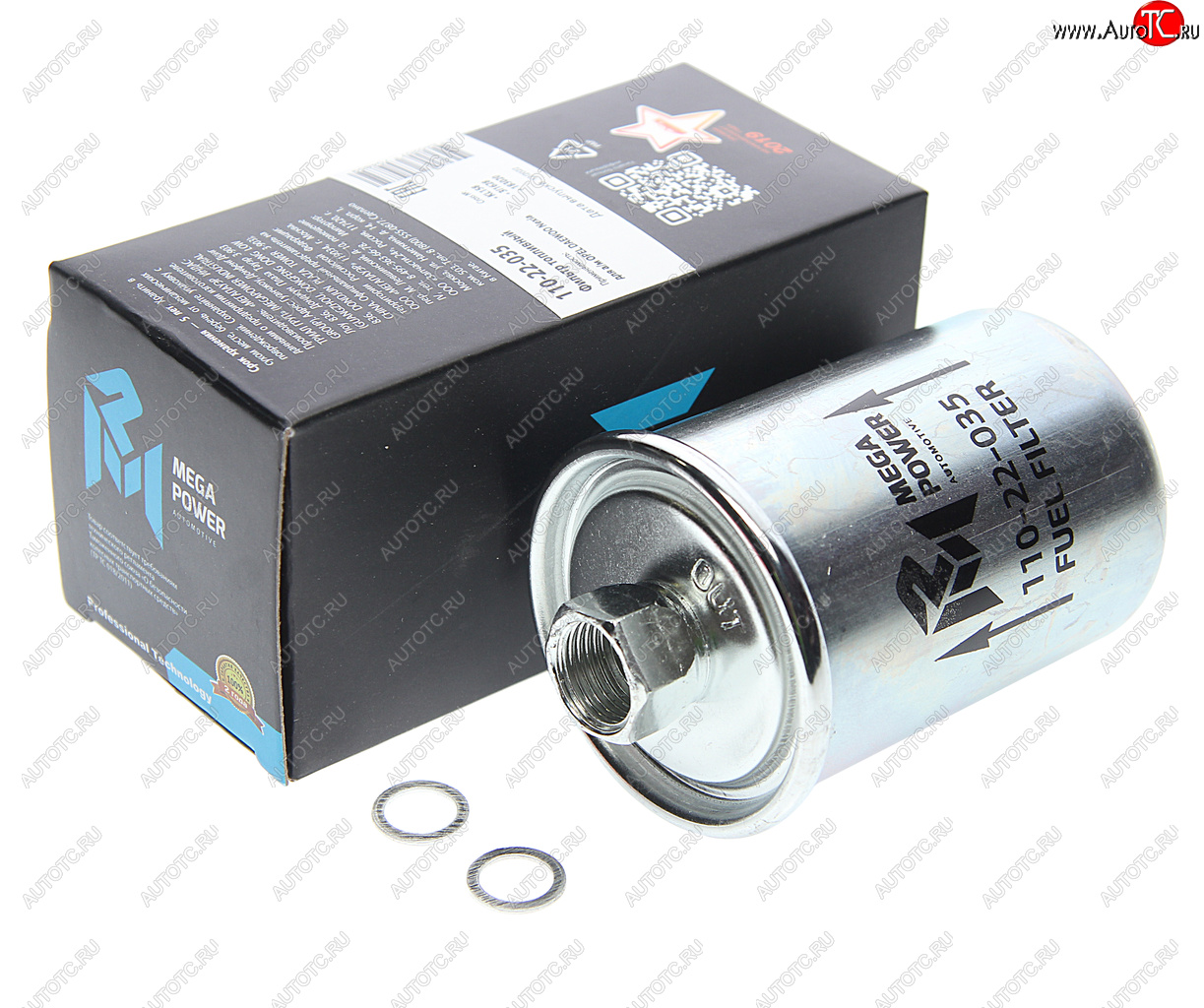329 р. Фильтр топливный OPEL DAEWOO Nexia MEGAPOWER MEGAPOWER 110-22-035  с доставкой в г. Майкоп