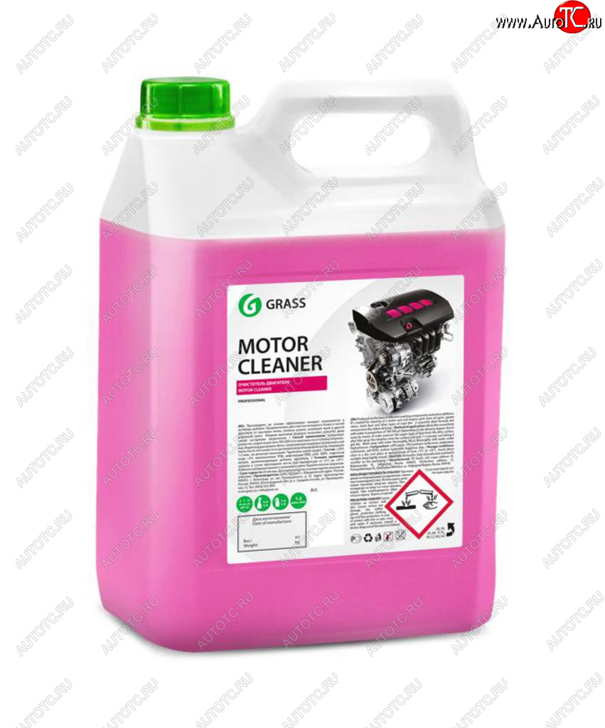 1 149 р. Очиститель двигателя концентрат 5.8кг Motor Cleaner GRASS GRASS 110292  с доставкой в г. Майкоп
