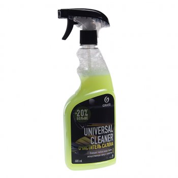 195 р. Очиститель салона 600мл триггер Universal Cleaner GRASS GRASS 110392  с доставкой в г. Майкоп. Увеличить фотографию 1