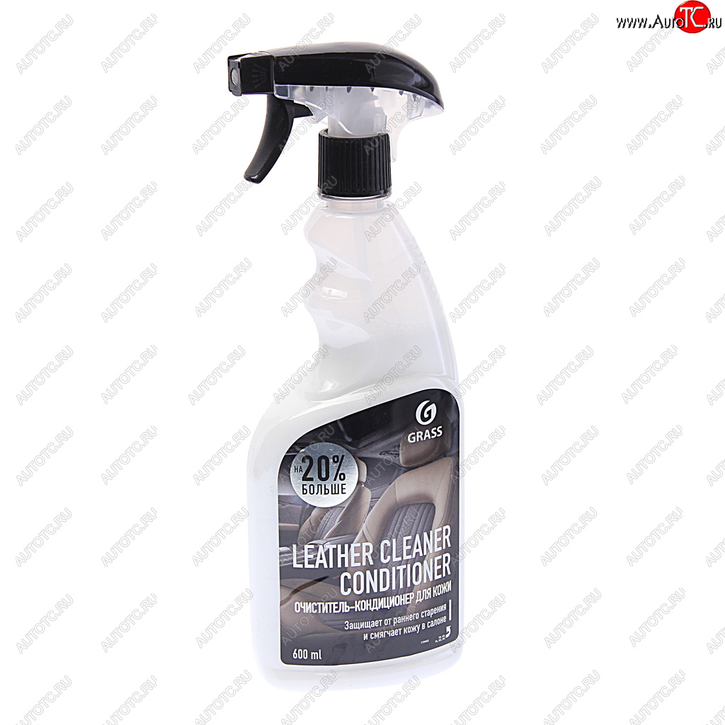529 р. Очиститель кожи кондиционер 600мл триггер Leather Cleaner GRASS GRASS 110402  с доставкой в г. Майкоп