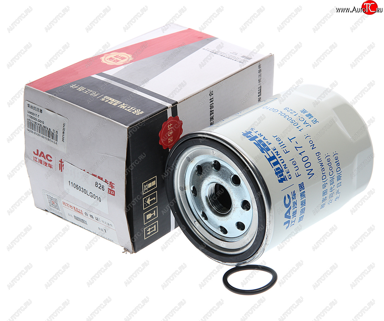 2 999 р. Фильтр топливный JAC N120 (le35n) (18-) грубой очистки OE JAC 1105030lg010  с доставкой в г. Майкоп