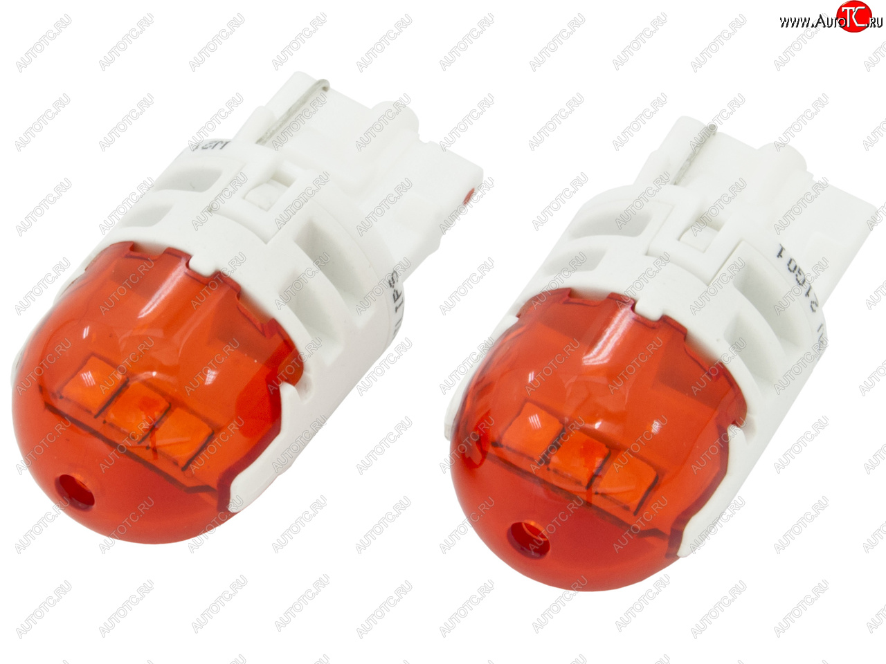 2 689 р. Лампа светодиодная 12V W21W WX3x16d 80Лм (2шт.) Led Amber Ultinon Pro6000 PHILIPS PHILIPS 11065au60x2  с доставкой в г. Майкоп