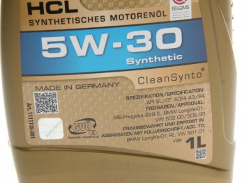 1 699 р. Масло моторное HCL 5W30 синт.1л RAVENOL RAVENOL 1111118-001  с доставкой в г. Майкоп. Увеличить фотографию 2