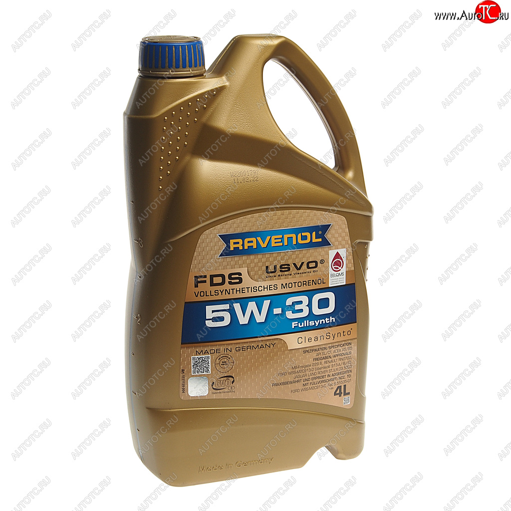 8 649 р. Масло моторное FDS 5W30 синт.4л RAVENOL RAVENOL 1111139-004  с доставкой в г. Майкоп