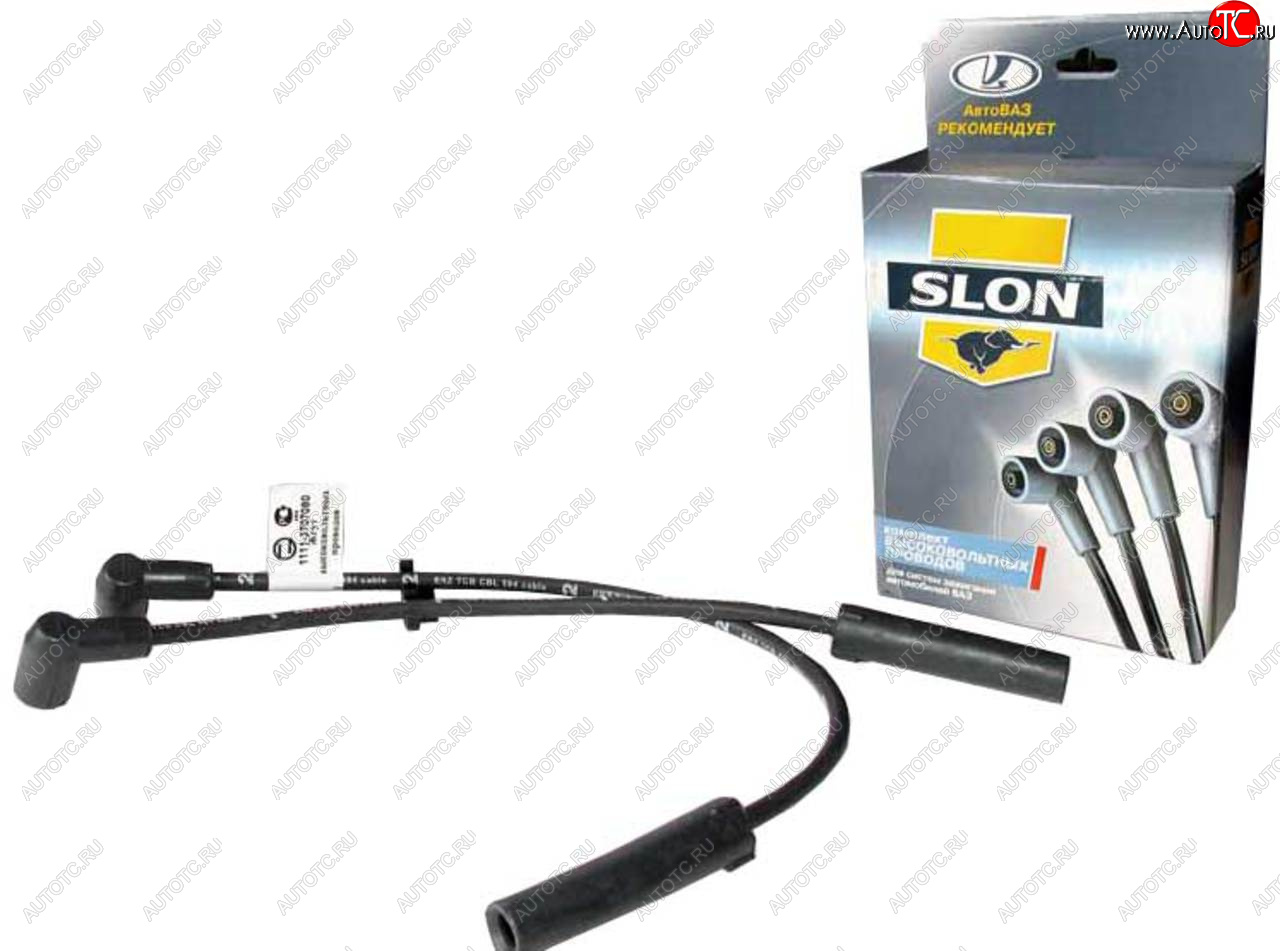 639 р. Провод высоковольтный ВАЗ-1111 комплект силикон SLON SLON 1111-3707060  с доставкой в г. Майкоп