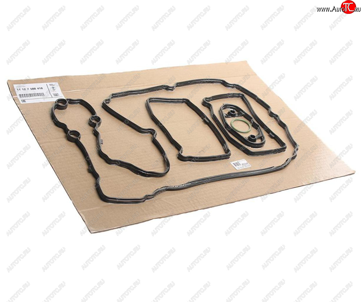 4 299 р. Прокладка крышки клапанной BMW 3 (F30),5 (F10),X3 (F25) (1.62.0) комплект OE BMW 11127588418  с доставкой в г. Майкоп