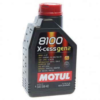1 429 р. Масло моторное 8100 X-CESS GEN2 5W40 синт.1л MOTUL MOTUL 111681  с доставкой в г. Майкоп. Увеличить фотографию 1