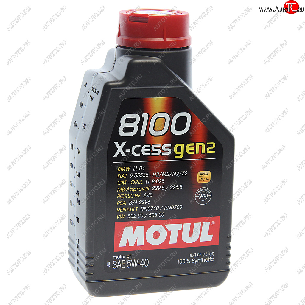 1 429 р. Масло моторное 8100 X-CESS GEN2 5W40 синт.1л MOTUL MOTUL 111681  с доставкой в г. Майкоп