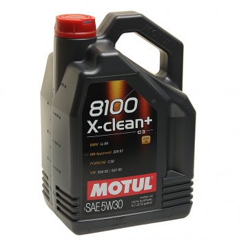 7 499 р. Масло моторное 8100 X-CLEAN+ 5W30 синт.5л MOTUL MOTUL 111684  с доставкой в г. Майкоп. Увеличить фотографию 1