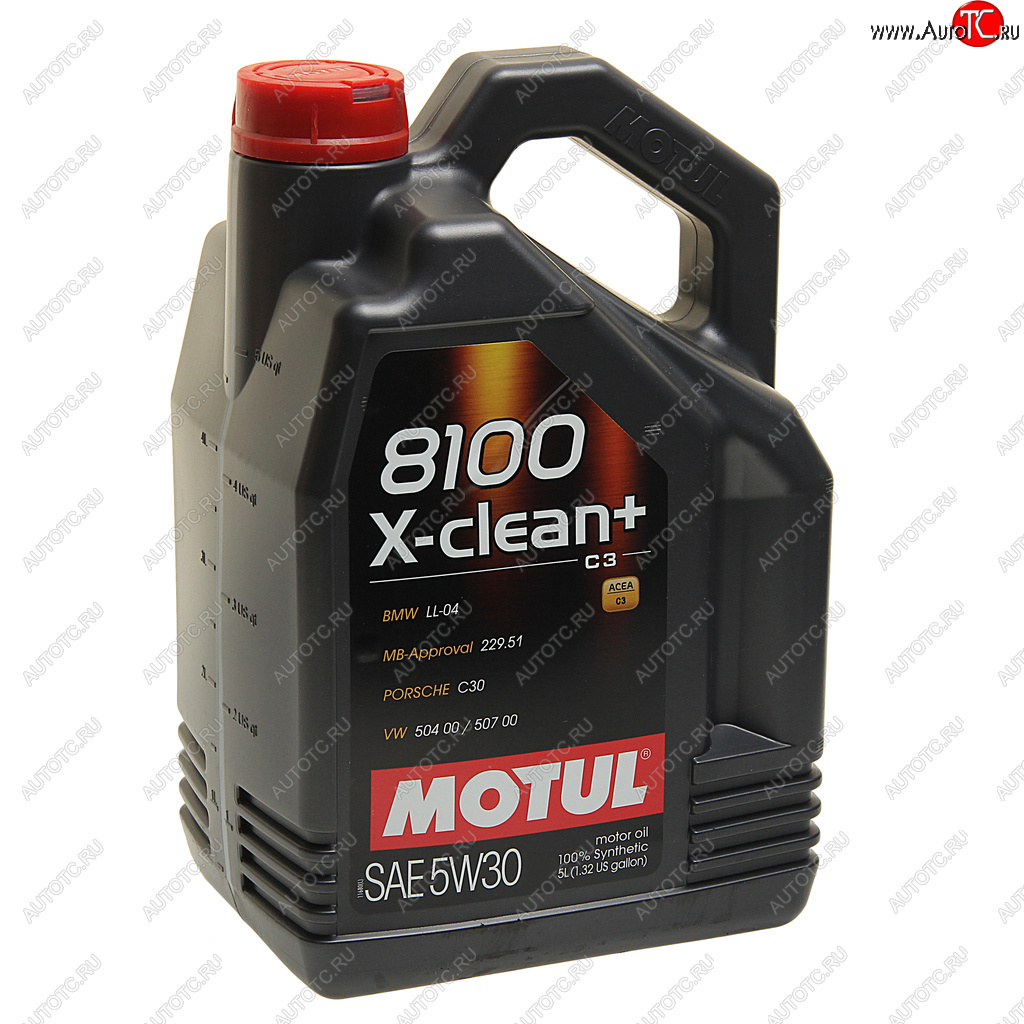 7 499 р. Масло моторное 8100 X-CLEAN+ 5W30 синт.5л MOTUL MOTUL 111684  с доставкой в г. Майкоп