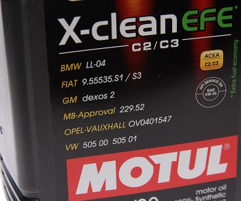 7 299 р. Масло моторное 8100 X-CLEAN EFE 5W30 синт.5л MOTUL MOTUL 111688  с доставкой в г. Майкоп. Увеличить фотографию 2