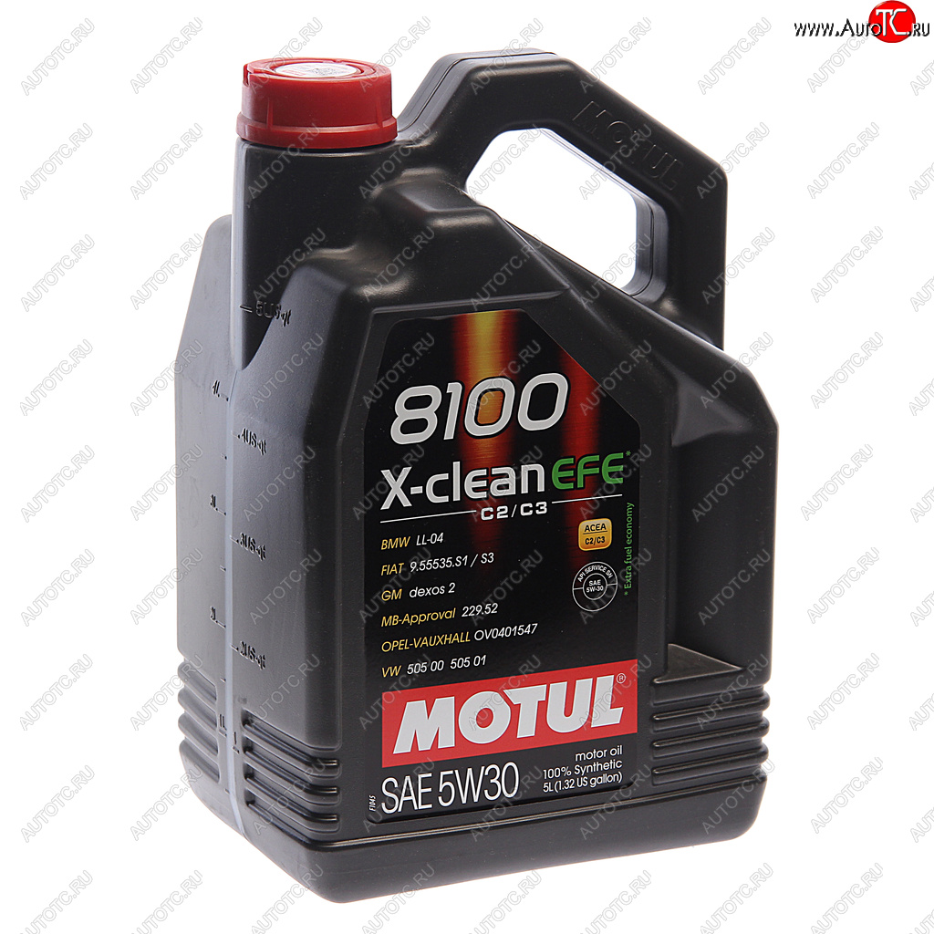 7 299 р. Масло моторное 8100 X-CLEAN EFE 5W30 синт.5л MOTUL MOTUL 111688  с доставкой в г. Майкоп