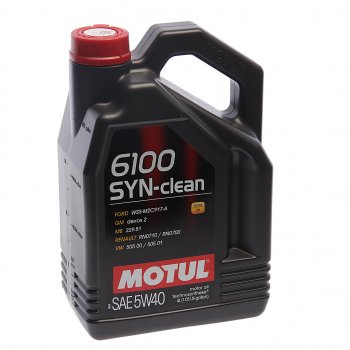 4 199 р. Масло моторное 6100 SYN-CLEAN 5W40 псинт.4л MOTUL MOTUL 111863  с доставкой в г. Майкоп. Увеличить фотографию 1