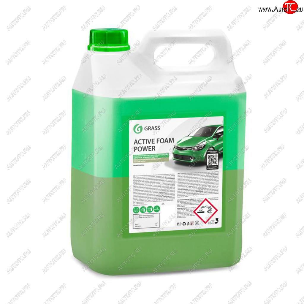 1 999 р. Шампунь для грузового авто двухкомпонентный 6кг Active Foam Power GRASS GRASS 113141  с доставкой в г. Майкоп