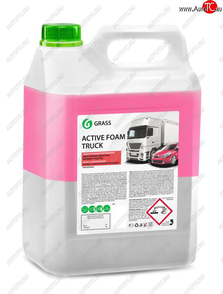 2 269 р. Шампунь для грузового авто двухкомпонентный 6кг Active Foam Truck GRASS GRASS 113191  с доставкой в г. Майкоп
