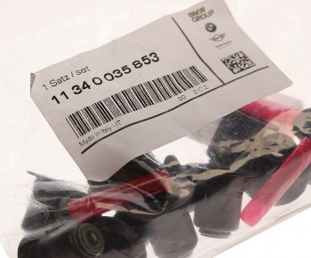 5 449 р. Колпачок BMW 3 (E90,E91,E93) (05-) маслоотражательный выпускной комплект OE BMW 11340035853 BMW 11340035853  с доставкой в г. Майкоп. Увеличить фотографию 2