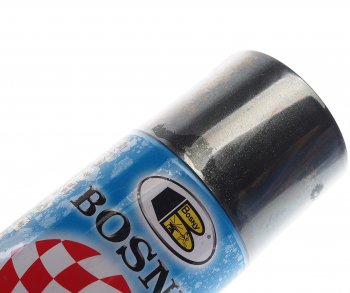 499 р. Краска черный металлик аэрозоль 400мл BOSNY BOSNY 1139  с доставкой в г. Майкоп. Увеличить фотографию 2