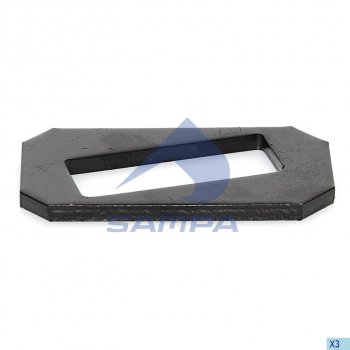 165 р. Пластина BPW полурессоры регулировочная SAMPA SAMPA 114.501  с доставкой в г. Майкоп. Увеличить фотографию 1