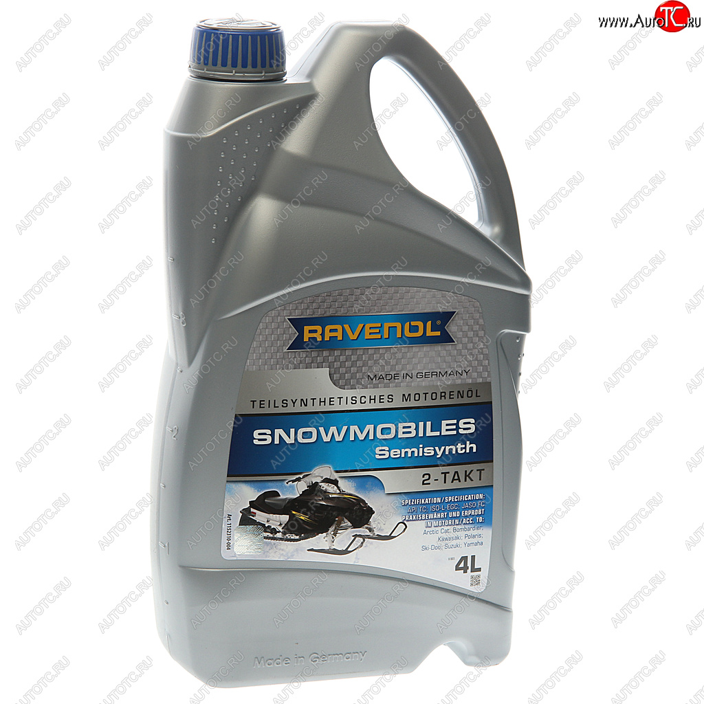 5 899 р. Масло моторное для 2-х тактных двигателей снегоходов псинт.4л RAVENOL RAVENOL 1152310-004  с доставкой в г. Майкоп