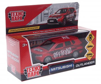 819 р. Модель автомобиля MITSUBISHI Outlander металлическая ТЕХНОПАРК ТЕХНОПАРК 115633115510178355  с доставкой в г. Майкоп. Увеличить фотографию 1