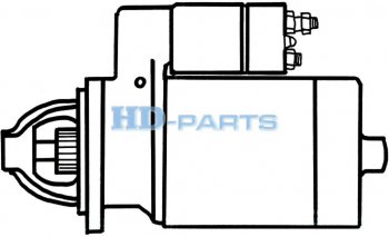 3 399 р. Реле стартера RENAULT VOLVO пусковое HD-PARTS HD-PARTS 116150  с доставкой в г. Майкоп. Увеличить фотографию 4