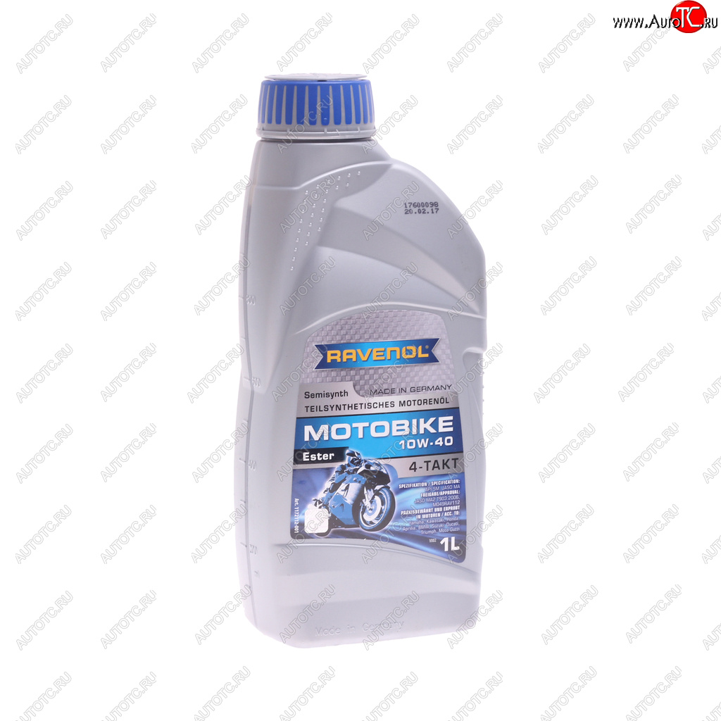 2 049 р. Масло моторное для 4-х тактных двигателей ESTER 4T 10W40 псинт.1л RAVENOL RAVENOL 1172112-001  с доставкой в г. Майкоп