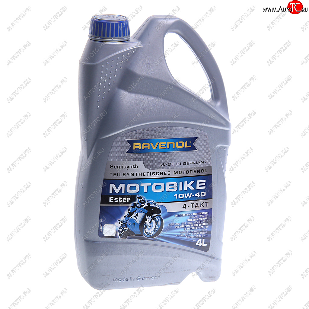 7 699 р. Масло моторное для 4-х тактных двигателей ESTER 4T 10W40 псинт.4л RAVENOL RAVENOL 1172112-004  с доставкой в г. Майкоп