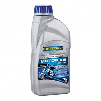 2 099 р. Масло моторное для 4-х тактных двигателей ESTER 4T 15W50 синт.1л RAVENOL RAVENOL 1172113-001  с доставкой в г. Майкоп. Увеличить фотографию 1