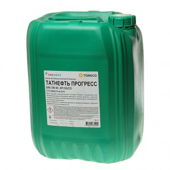8 399 р. Масло моторное Прогресс SH/SG/CD 5W40 п/синт.20л ТАТНЕФТЬ ТАТНЕФТЬ 11740 ТАТНЕФТЬ 11740  с доставкой в г. Майкоп. Увеличить фотографию 1