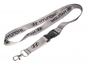 256 р. Шнурок на шею с карабином Hyundai КОМТЕСТ КОМТЕСТ 1177  с доставкой в г. Майкоп. Увеличить фотографию 1