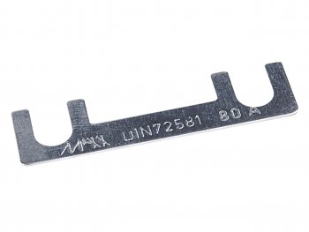 35 р. Предохранитель-планка 80A (41х11мм) BOSCH BOSCH 1191017003  с доставкой в г. Майкоп. Увеличить фотографию 1