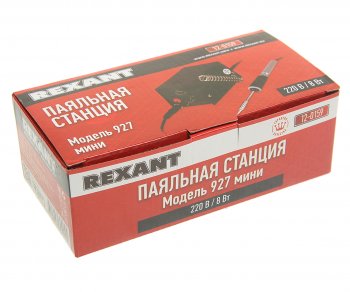 2 689 р. Станция паяльная аналоговая температура пайки 100-450град. 220В 8Вт REXANT REXANT 12-0159  с доставкой в г. Майкоп. Увеличить фотографию 5