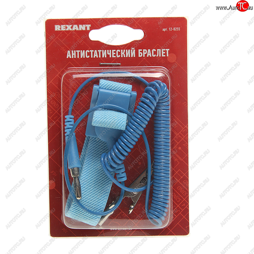 369 р. Браслет антистатический REXANT REXANT 12-0255  с доставкой в г. Майкоп