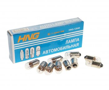 17 р. Лампа 12V T4W BA9s Long Life HNG HNG 12040  с доставкой в г. Майкоп. Увеличить фотографию 1