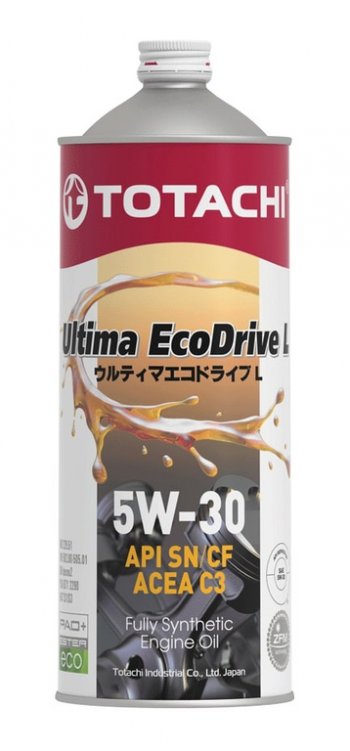 1 199 р. Масло моторное ULTIMA ECODRIVE L C3SN 5W30 синт.1л TOTACHI TOTACHI 12101  с доставкой в г. Майкоп. Увеличить фотографию 1