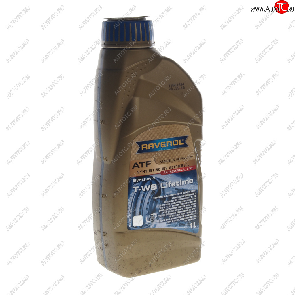 2 099 р. Масло трансмиссионное ATF T-WS Lifetime синт.1л RAVENOL RAVENOL 1211106-001  с доставкой в г. Майкоп