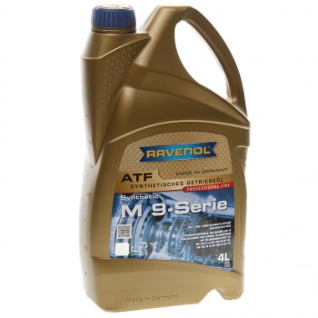 7 999 р. Масло трансмиссионное ATF M 9-Serie синт.4л RAVENOL RAVENOL 1211108-004  с доставкой в г. Майкоп. Увеличить фотографию 1